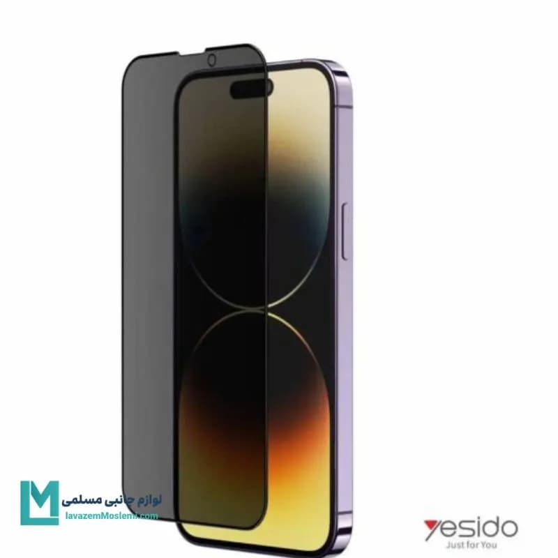 گلس فول کاور شفاف TG13 CLEAR یسیدو آیفون Yesido Glass IPH 5D کد J1090 | لوازم جانبی مسلمی