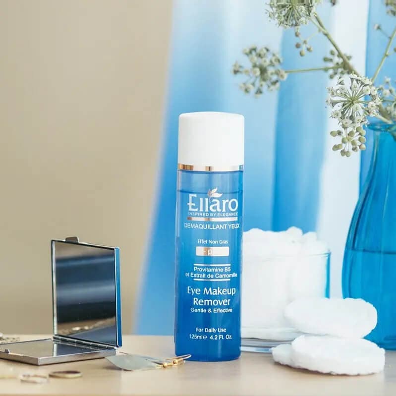 پاک کننده آرایش چشم دو فاز Ellaro حجم 125 میل — تصویر ۳