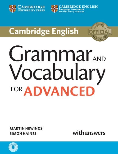 کتاب Cambridge English Grammar and Vocabulary for Advanced