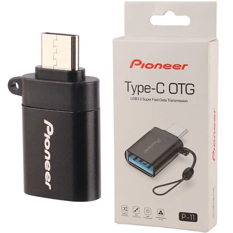 تبدیل OTG type C USB3.0 پک دار Pioneer P-11