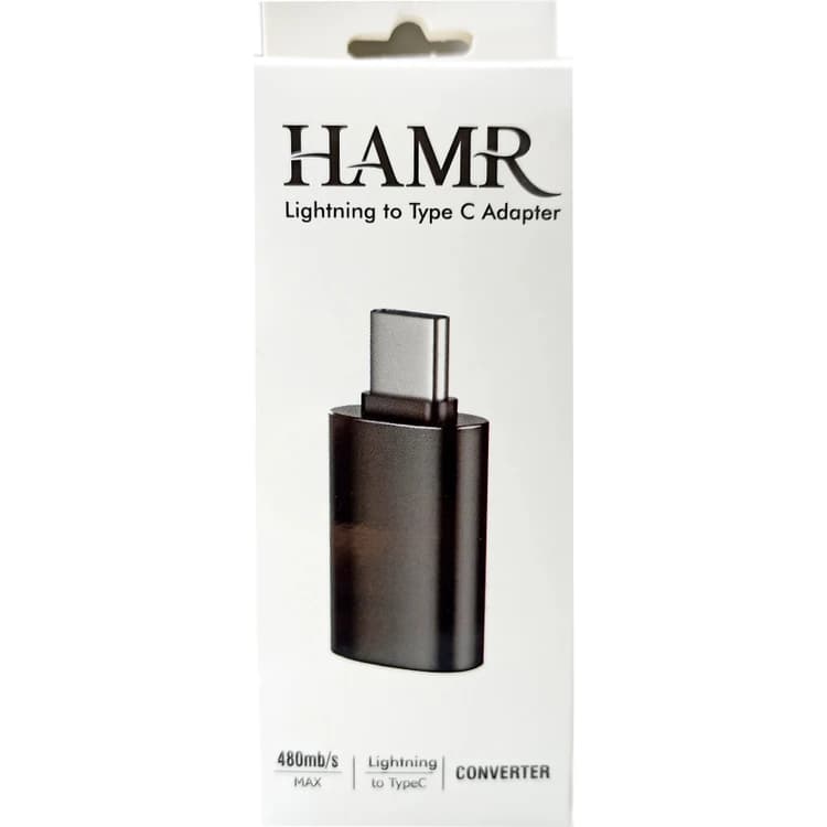 تبدیل HAMR Lightning To Type c Adapter