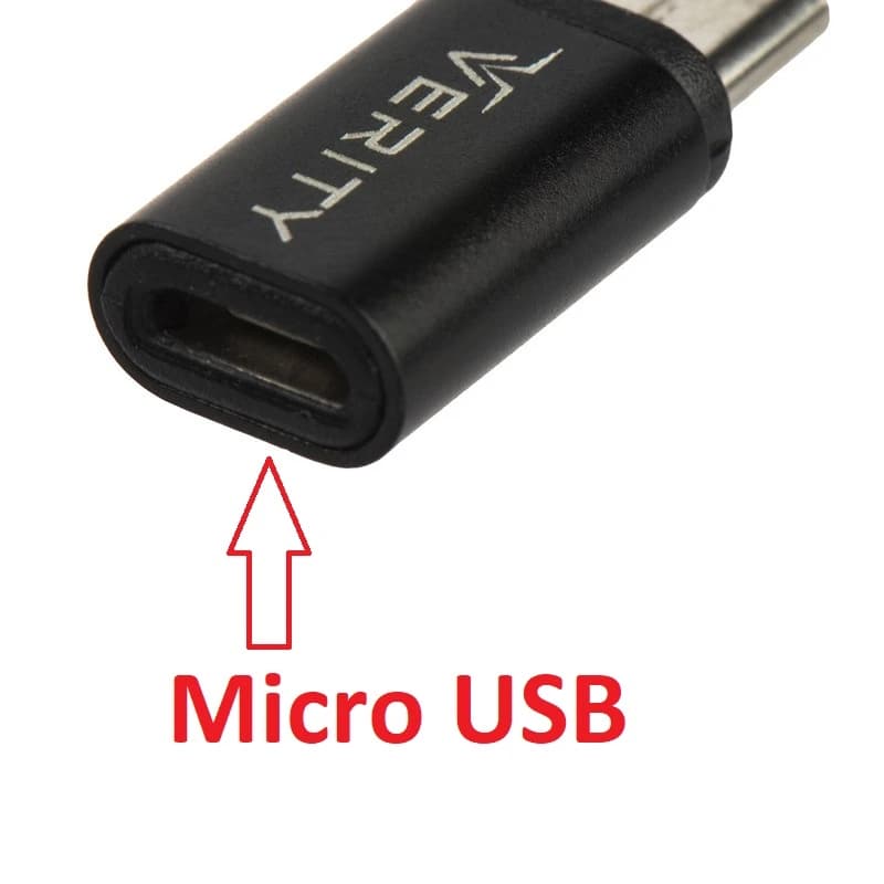 مبدل microUSB به USB-C مدل A306 — تصویر ۴