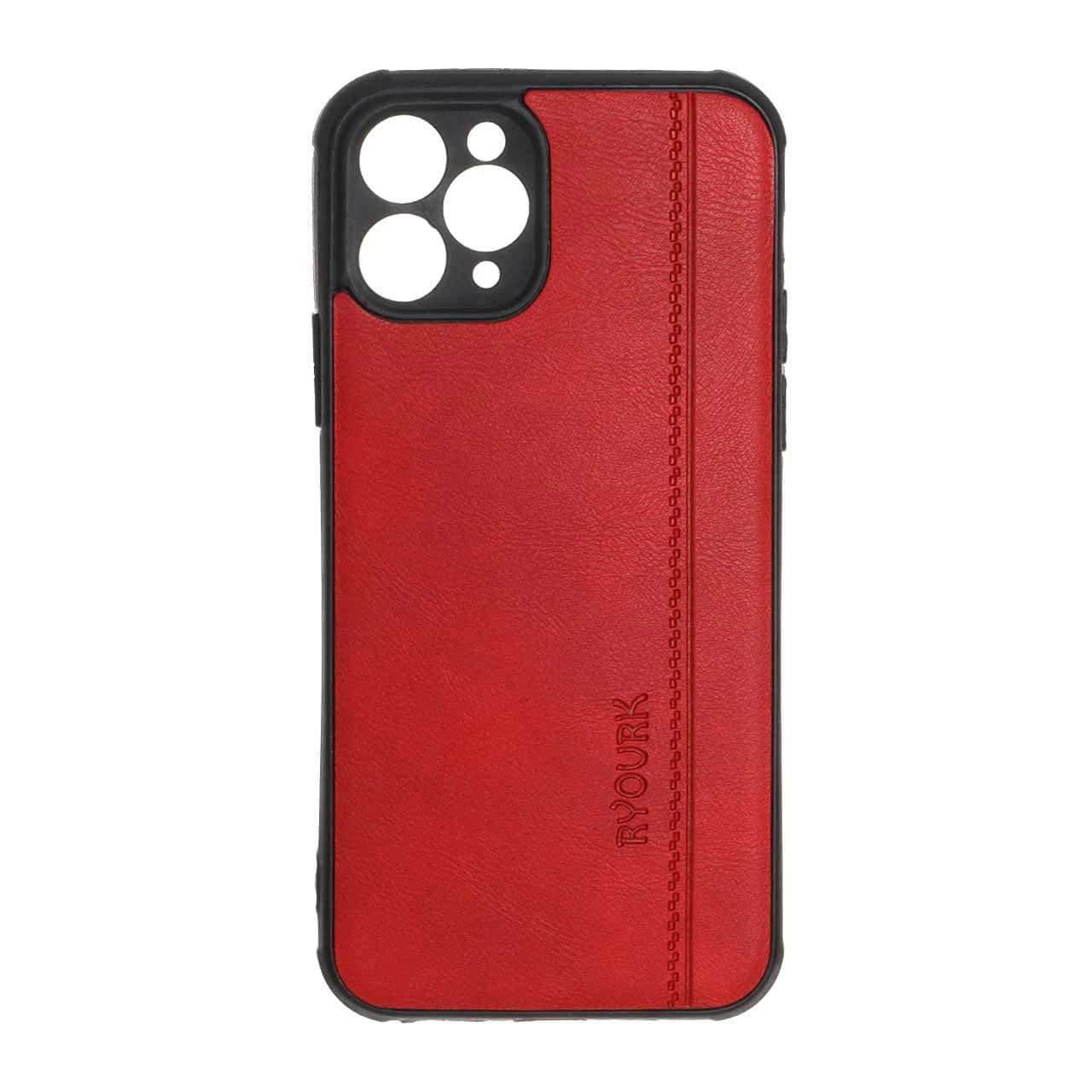 قاب طرح چرم RYOURK مدل Apple iPhone 11 pro