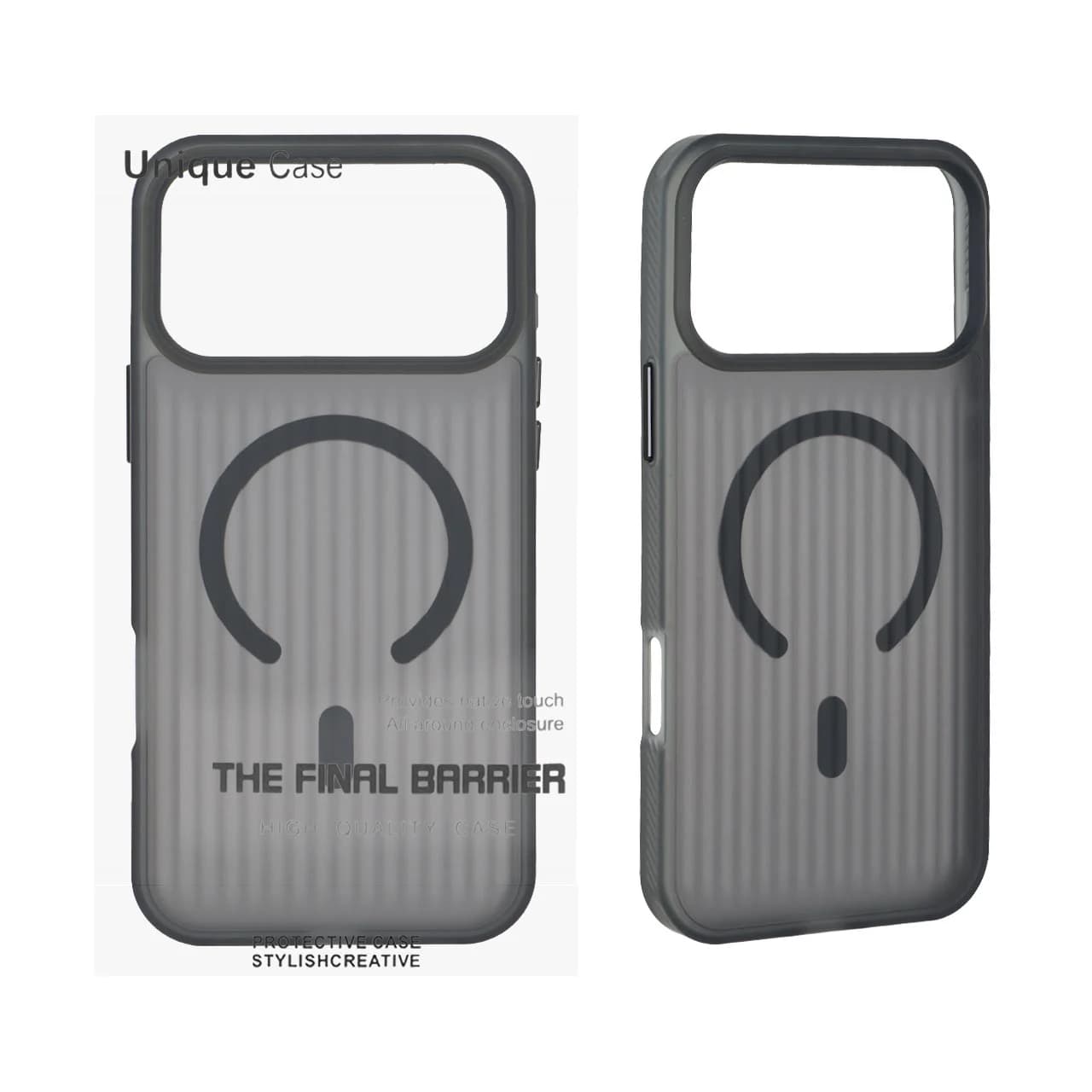 قاب اورجینال Unique Case کرکره ای مات MagSafe مدل Apple iPhone 17 Pro Max / iPhone 18 Pro Max