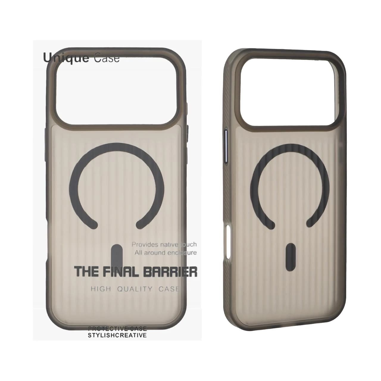 قاب اورجینال Unique Case کرکره ای مات MagSafe مدل Apple iPhone 17 Pro Max / iPhone 18 Pro Max — تصویر ۲