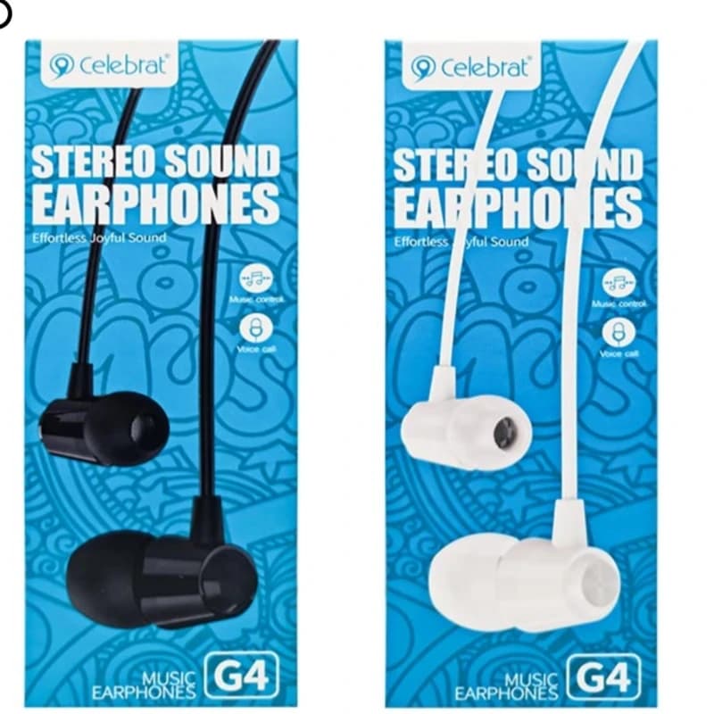 هندزفری سیمی سلبریت مدل G4 EARPHONE — تصویر ۳