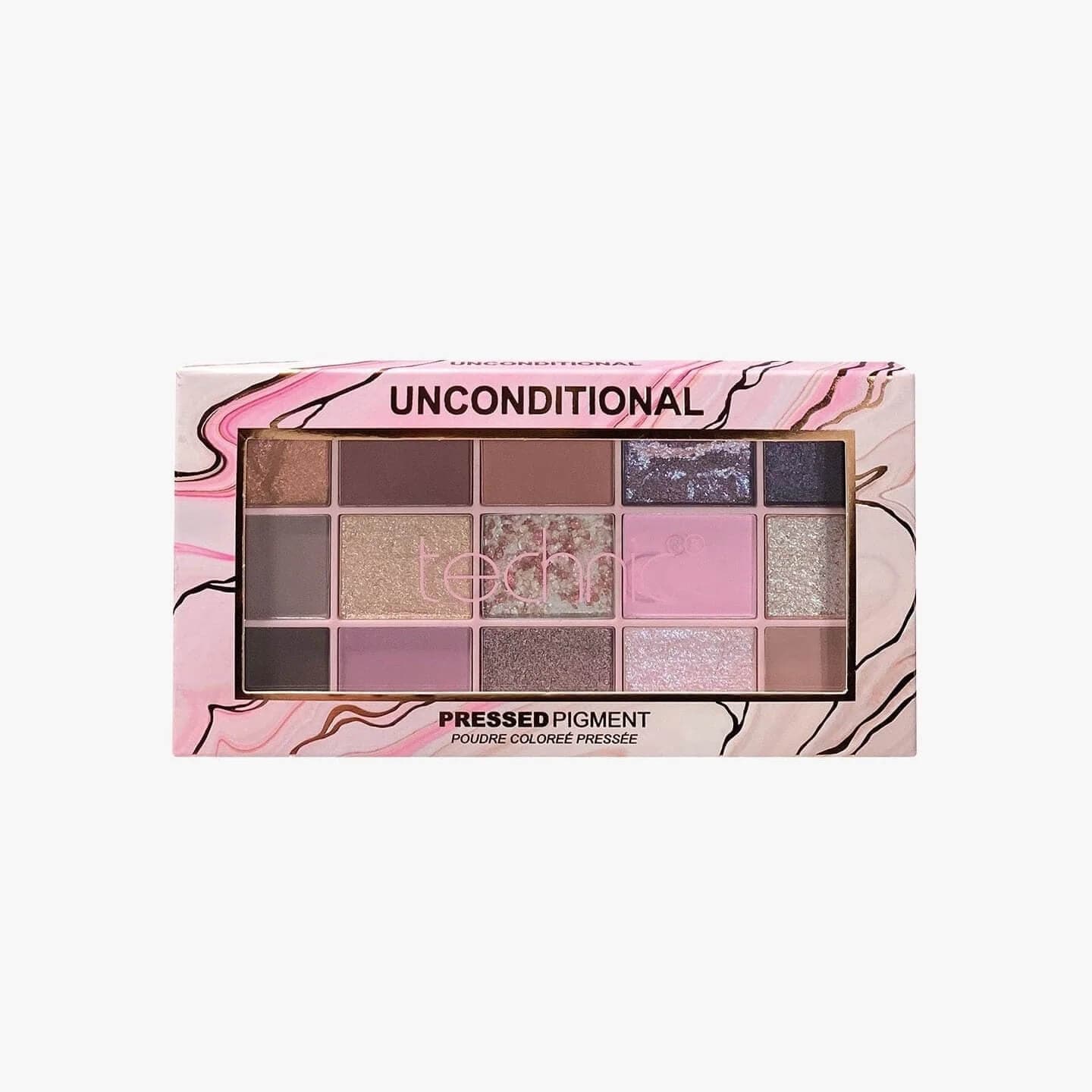 پالت سایه چشم 15 رنگ تکنیک مدل Unconditional — تصویر ۶