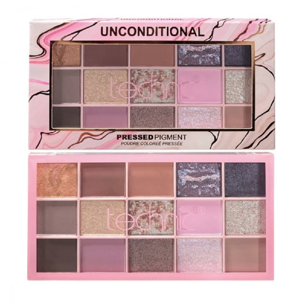 پالت سایه چشم 15 رنگ تکنیک مدل Unconditional — تصویر ۸