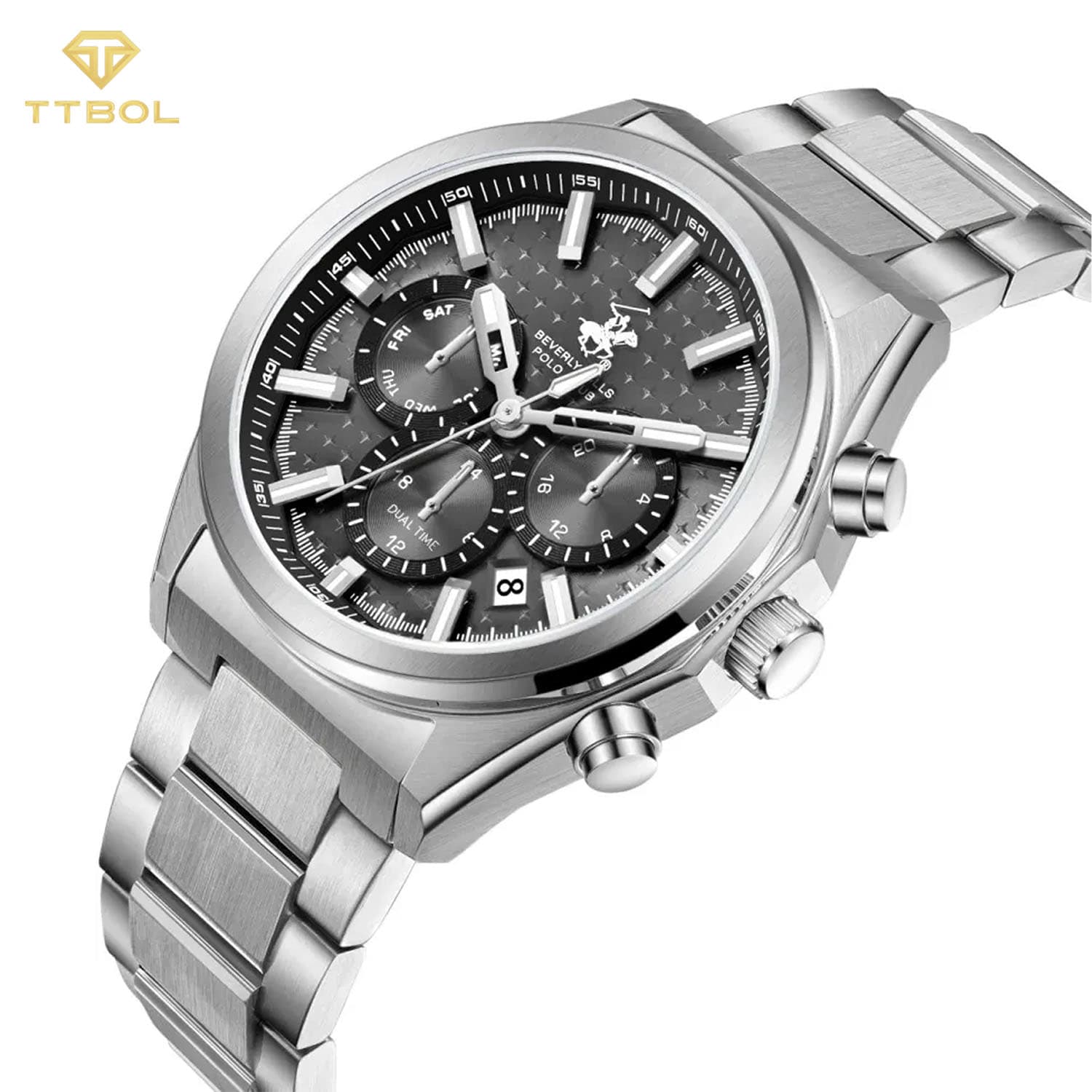 ساعت مچی مردانه بورلی هیلز پولو کلاب BEVERLY HILLS POLO CLUB BP3831X.390 — تصویر ۶