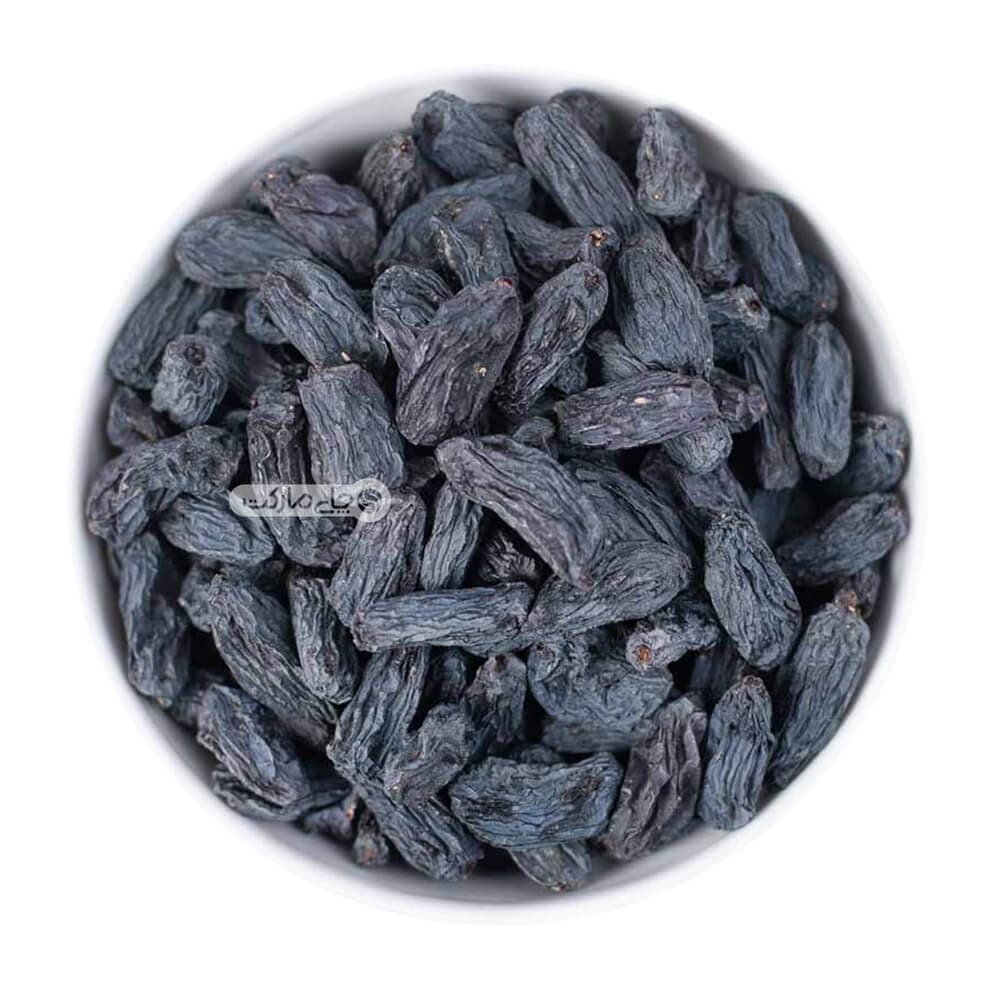 مویز سیاه لوکس ازبک (بدون هسته، درشت) <div class="dscpn"> کاهش کلسترول، ضد آلزایمر، سرشار از ویتامین و مواد معدنی</div>