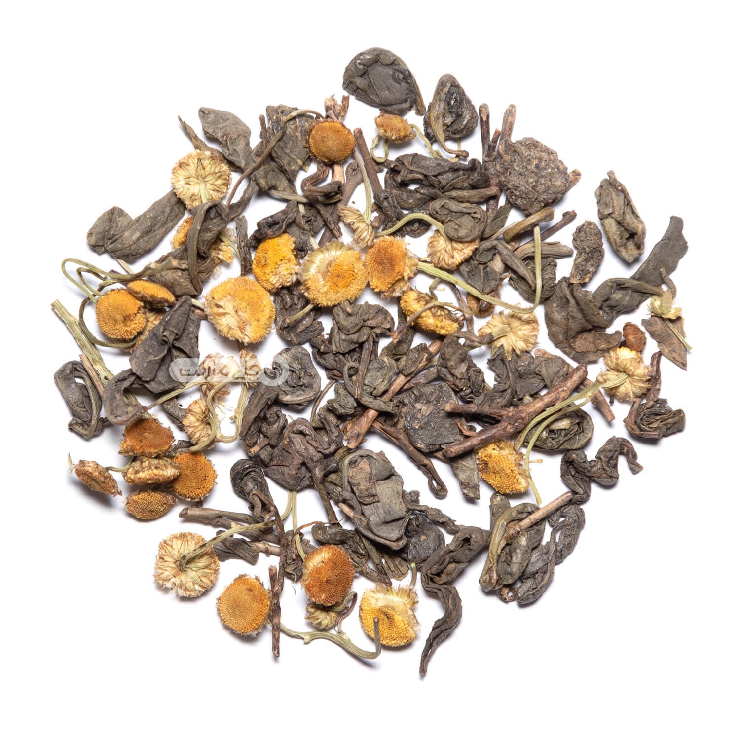 چای سبز و بابونه <div class="dscpn">تقویت سیستم ایمنی، آرامبخش، آنتی اکسیدان، تناسب اندام، جوان‌سازی</div>