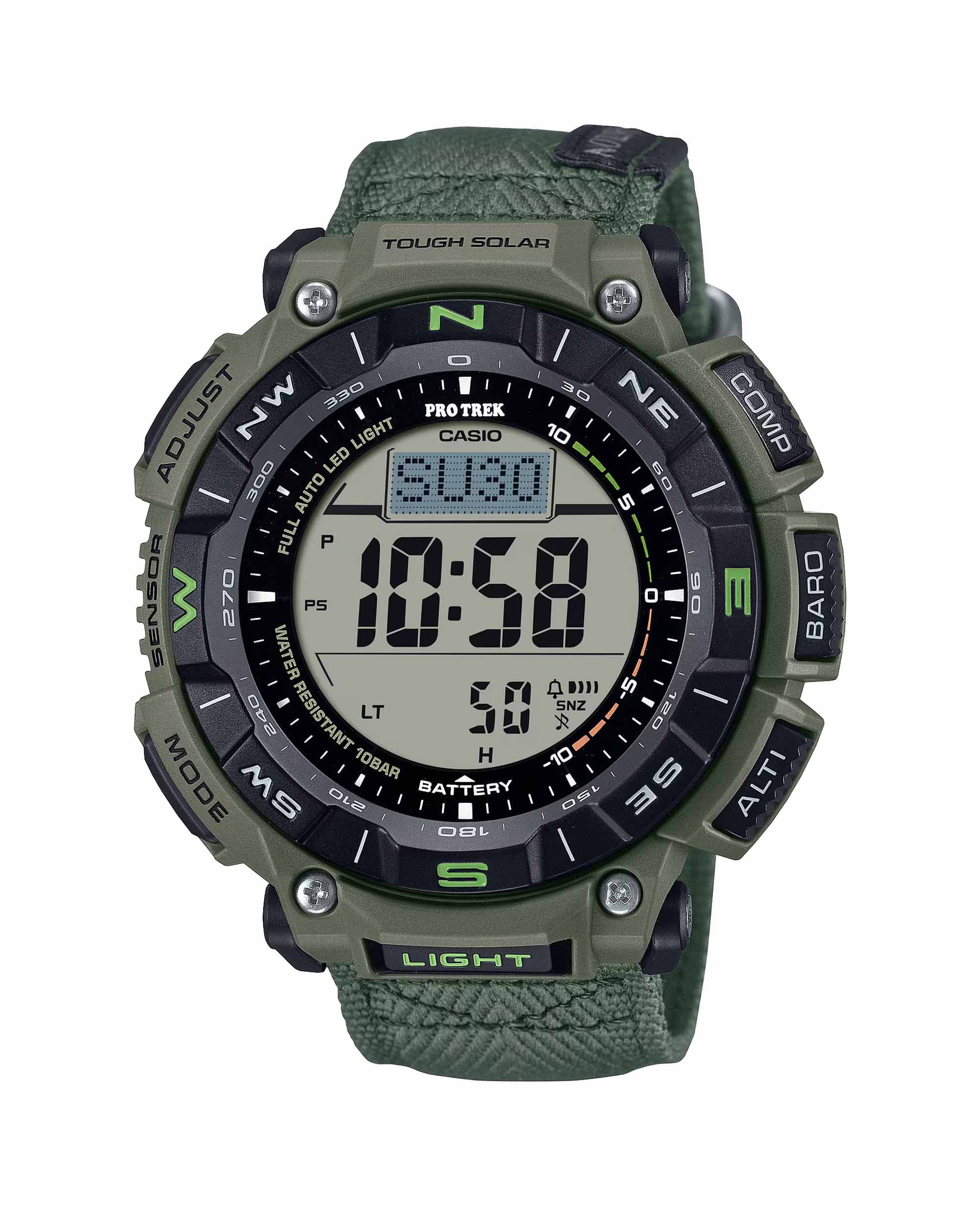 ساعت مچی مردانه کاسیو پرو ترک CASIO PRO TREK PRG-340B-3