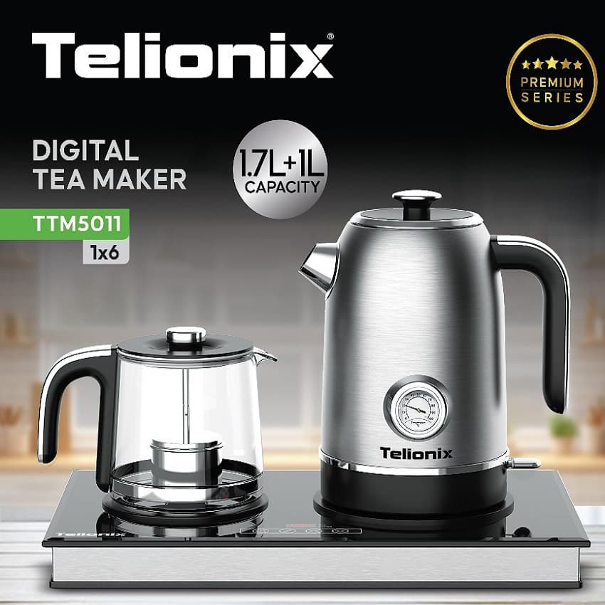 چای ساز روهمی TELIONIX مدل 5011 — تصویر ۲
