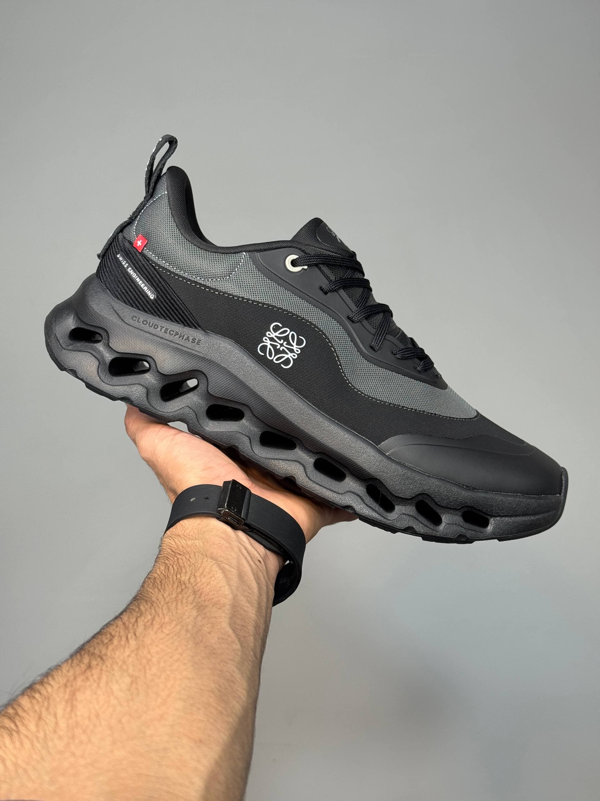 کتونی آن رانینگ کلودتیلت مشکی On Running Cloudtilt 2 LOEWE Black — تصویر ۲