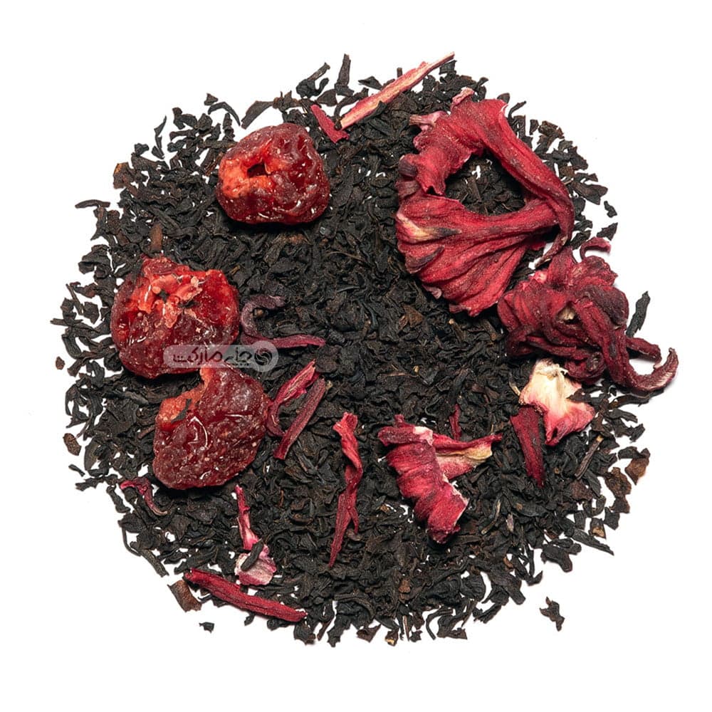 چای سیاه پرزر شکسته ترکیبی Red Melange <div class="dscpn">چای سیاه سریلانکا، گیلاس بری و چای ترش آنتی اکسیدان، طعم میوه ای، مناسب پذیرایی</div>