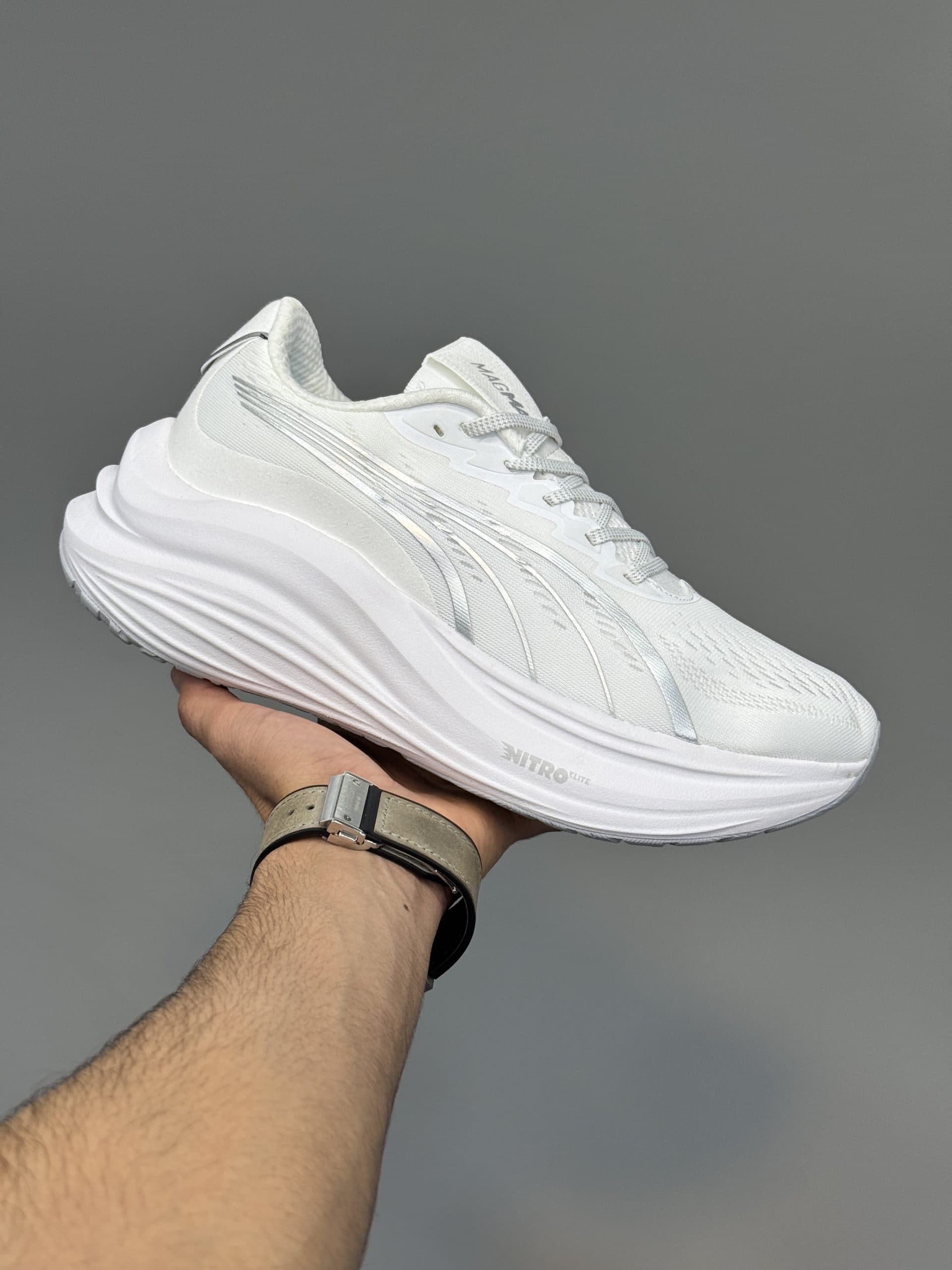 کتونی پوما نیترو مگ مکس سفید PUMA NITRO MAGMAX — تصویر ۲