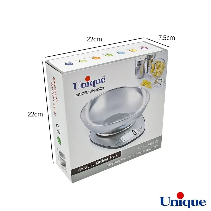 ترازوی یونیک 5 کیلو دیجیتال مدل UN-6520 — تصویر ۳