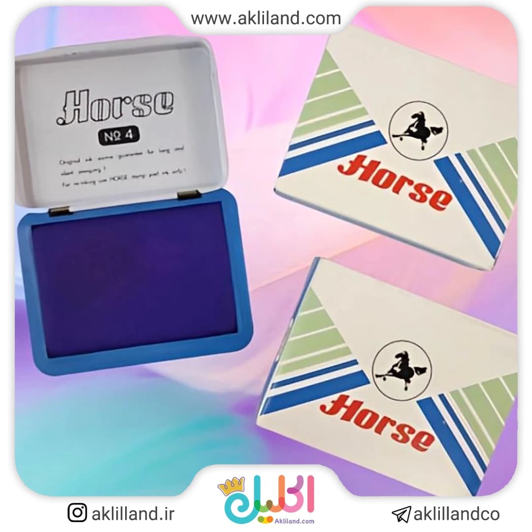 استامپ جوهر آبی