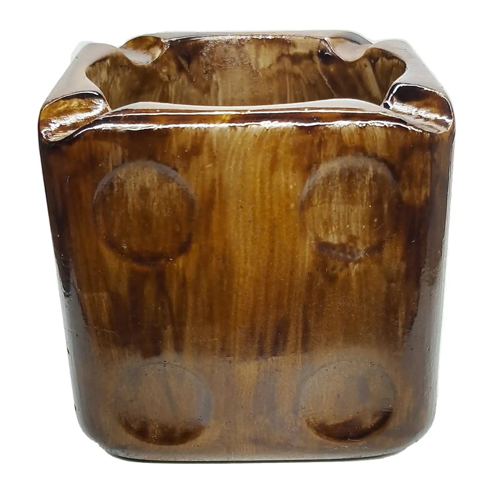 زیرسیگاری طرح چوب مدل تاس