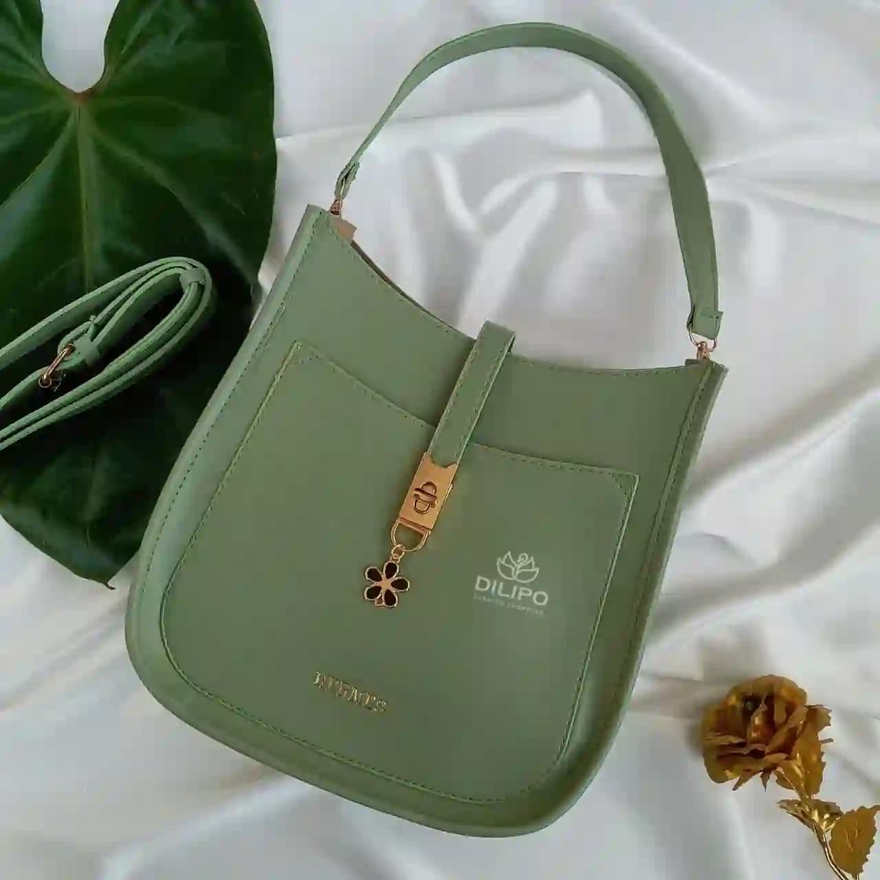 کیف دوشی زنانه بزرگ هرمس گلدار 2231