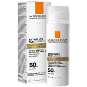 کرم ضد آفتاب ضد لک SPF50 آنتلیوس ایج کارکت لاروش پوزای