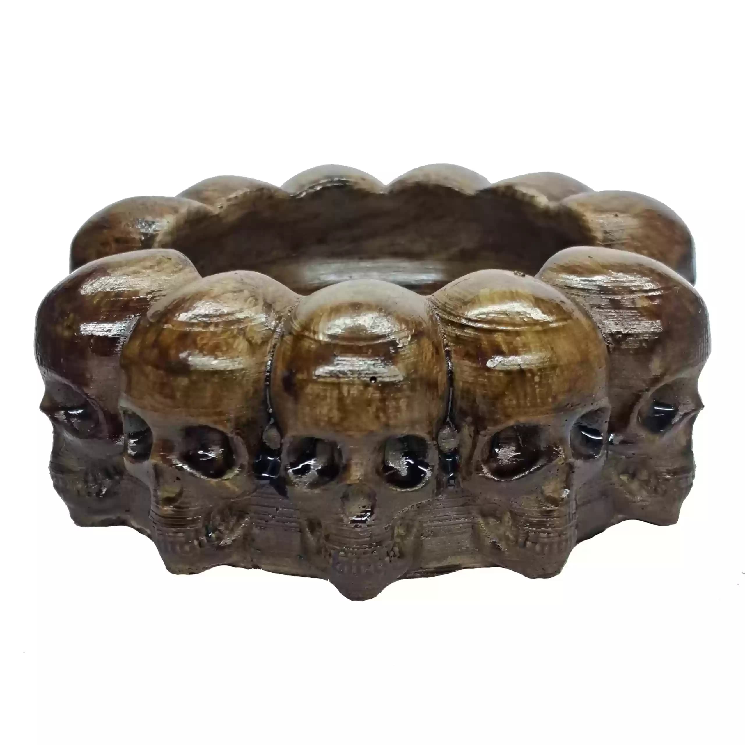 زیرسیگاری مدل اسکلت طرح چوب — تصویر ۷