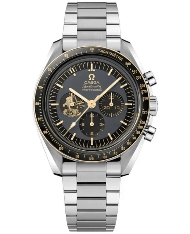 ساعت مچی امگا اسپیدمستر | Omega Speedmaster | نقره‌ای صفحه مشکی کوارتز — تصویر ۲