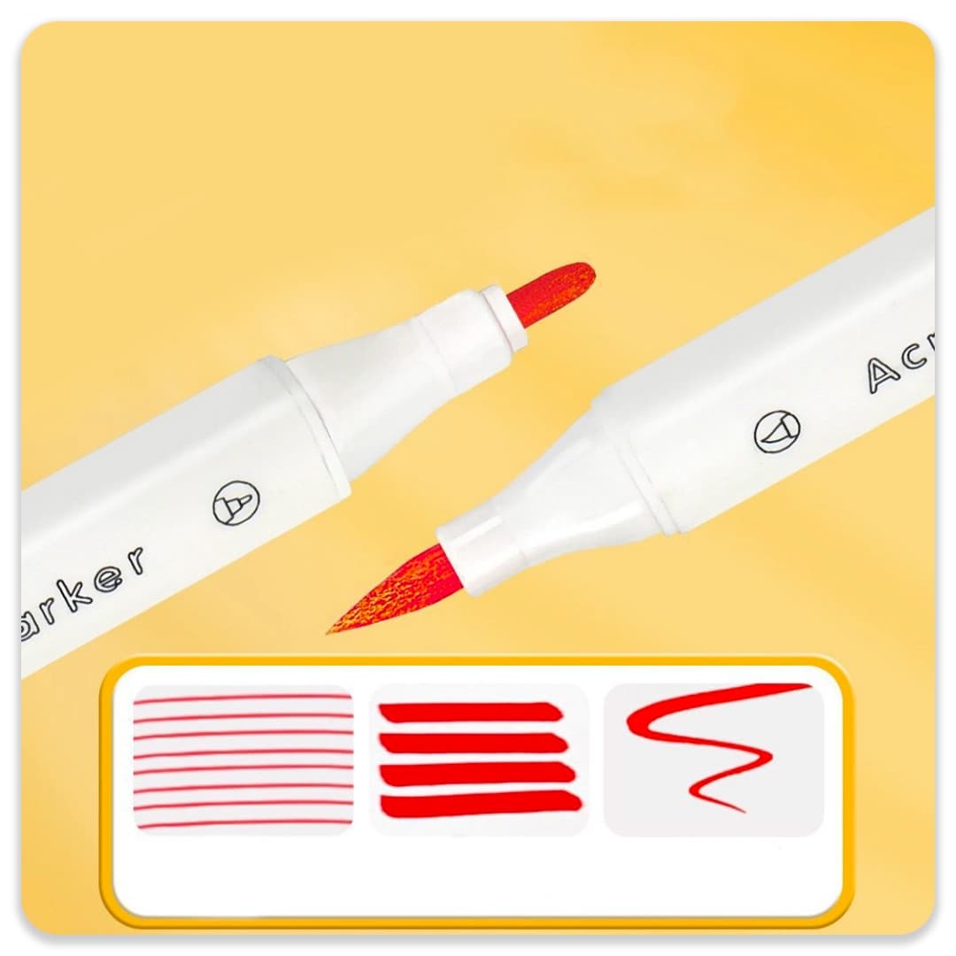 ماژیک دو سر 24 رنگ کاپی بارا — تصویر ۵