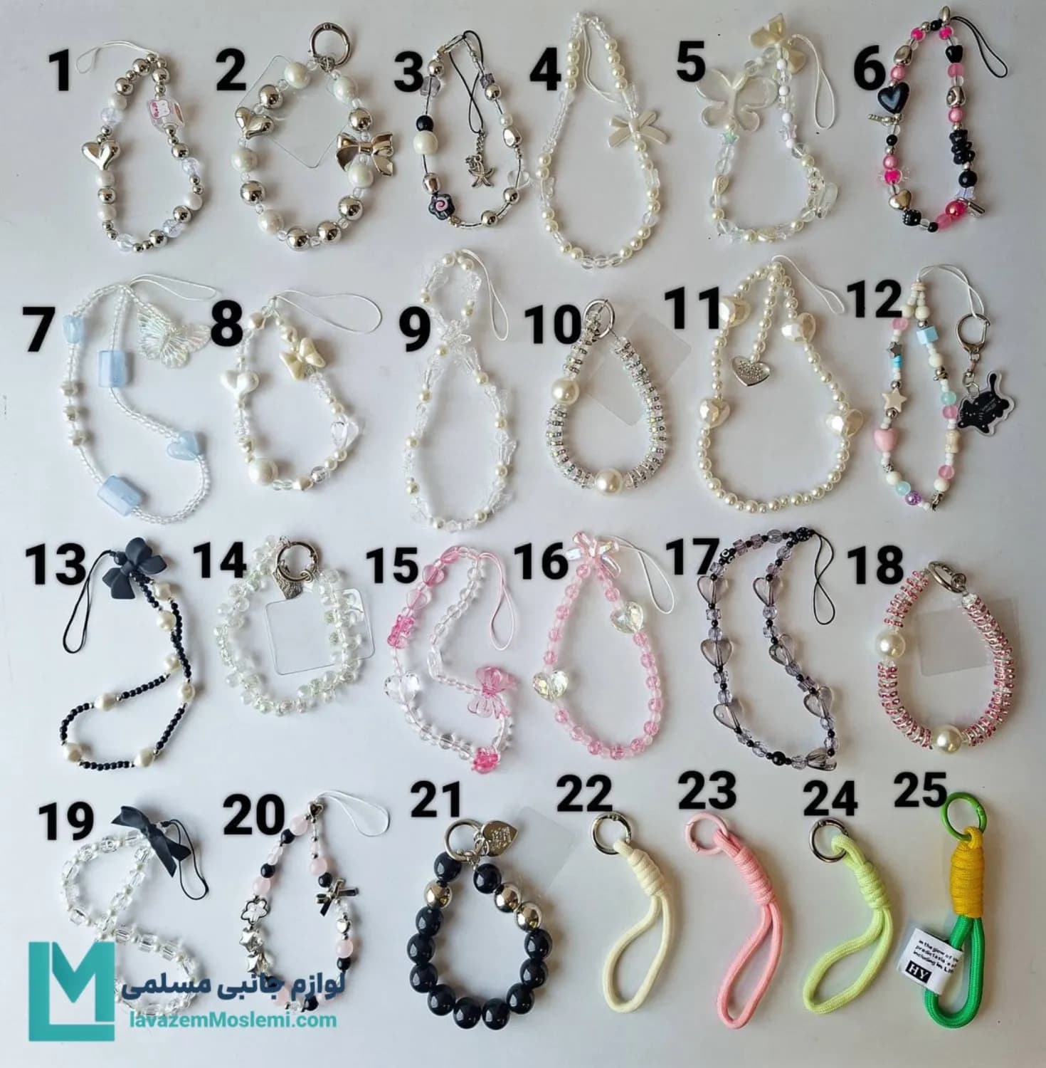 بند آویز فانتزی گوشی C3730 | لوازم جانبی مسلمی