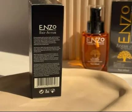 روغن مو آرگان حاوی کراتین برزیلی انزو ENZO — تصویر ۱۱