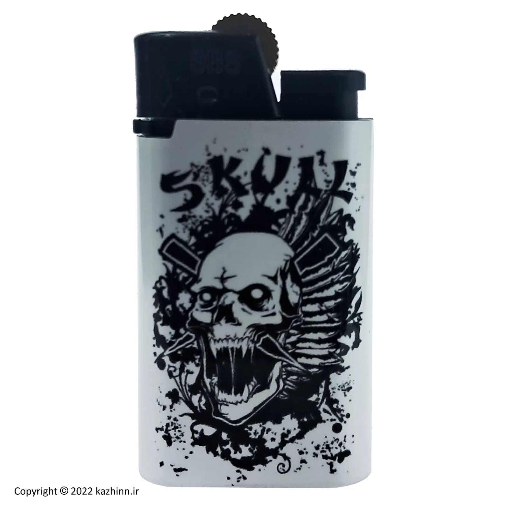 فندک طرح اسکلت مدل skull