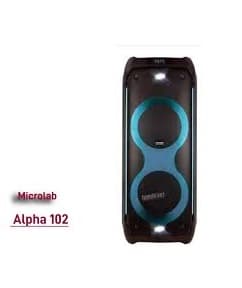 اسپیکر بلوتوثی قابل حمل میکرولب آلفا 102 (ALPHA 102)