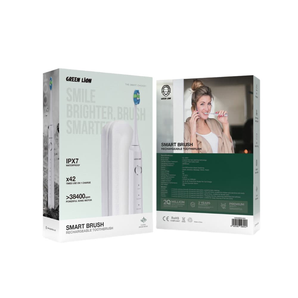 مسواک شارژی برس هوشمند گرین | Green Smart Brush Rechargeable Toothbrush