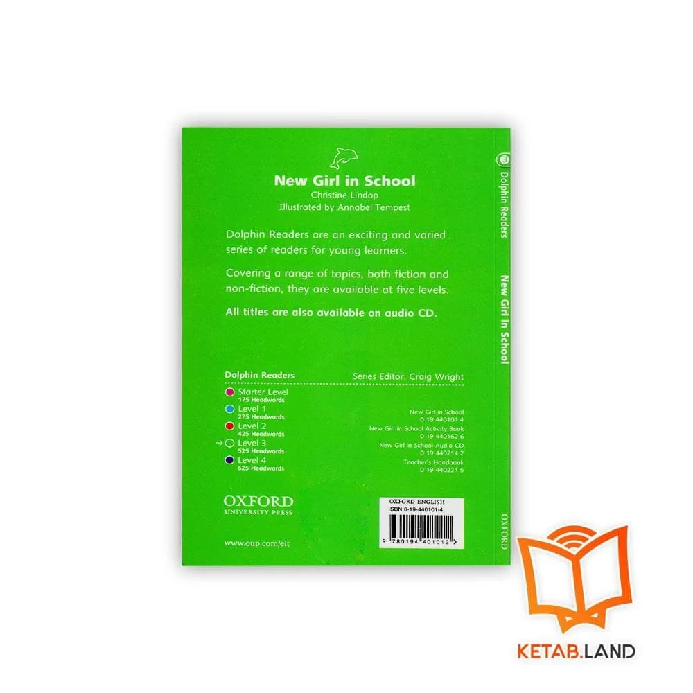 کتاب Dolphin Readers 3: New Girl in School — تصویر ۴