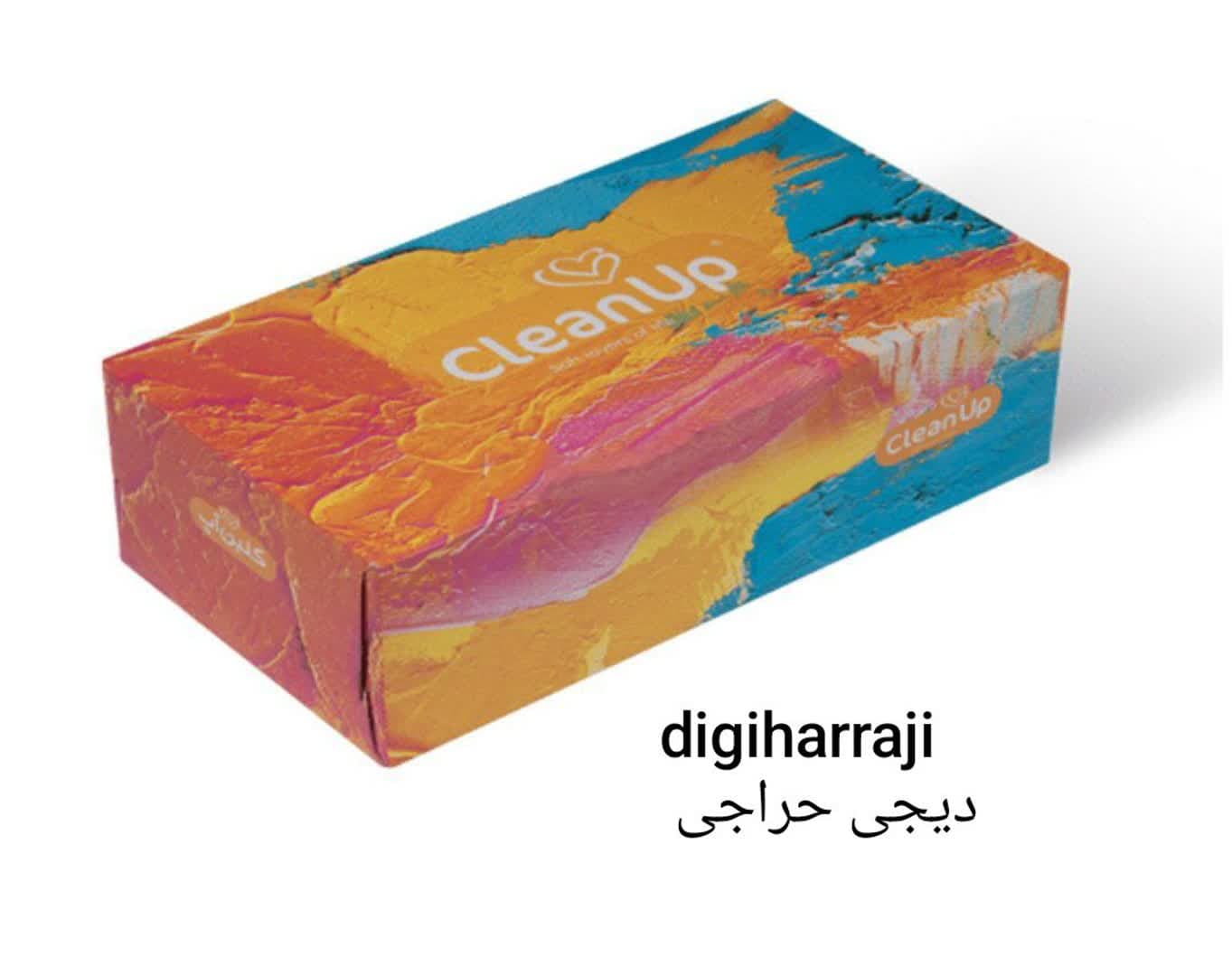 دستمال کاغذی کلین آپ