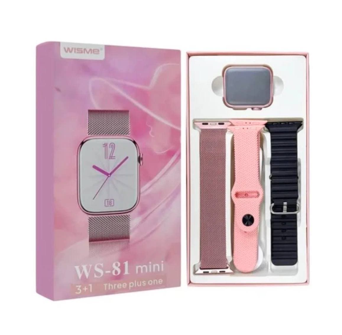 ساعت هوشمند wisme مدل WS-81 Mini (فروش عمده و تک)