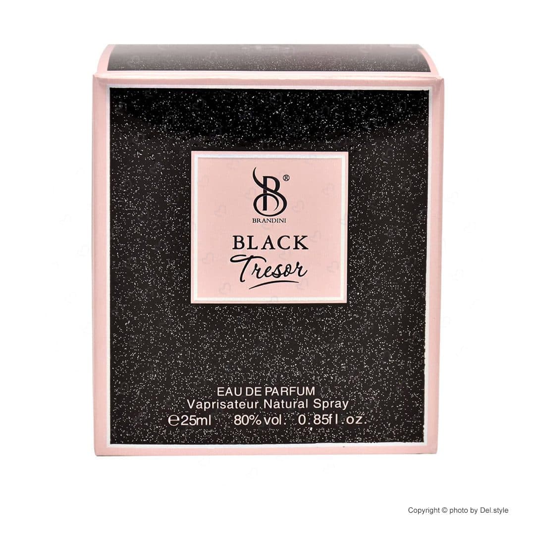 عطر جیبی زنانه برندینی مدل Tresor Black حجم 25 میلی لیتر — تصویر ۶