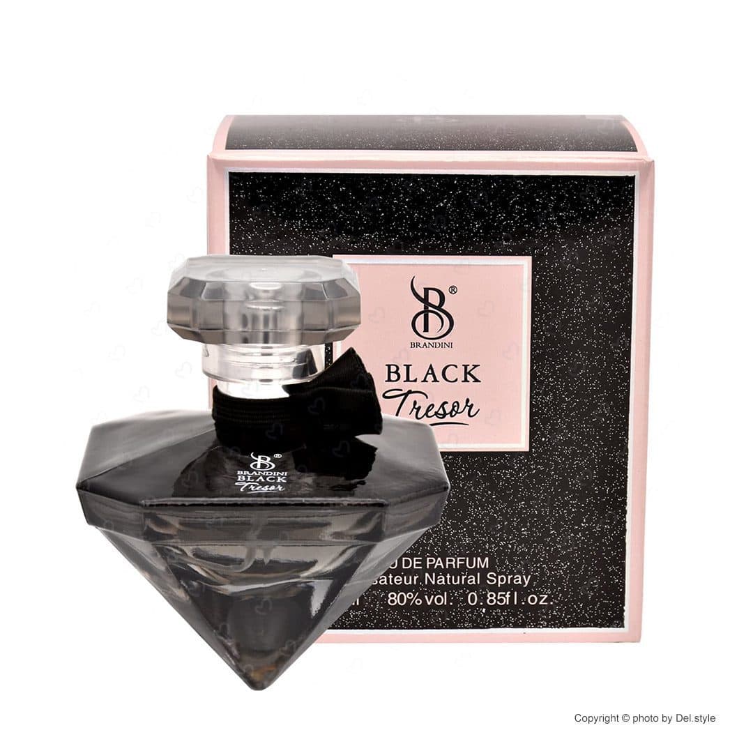 عطر جیبی زنانه برندینی مدل Tresor Black حجم 25 میلی لیتر — تصویر ۴