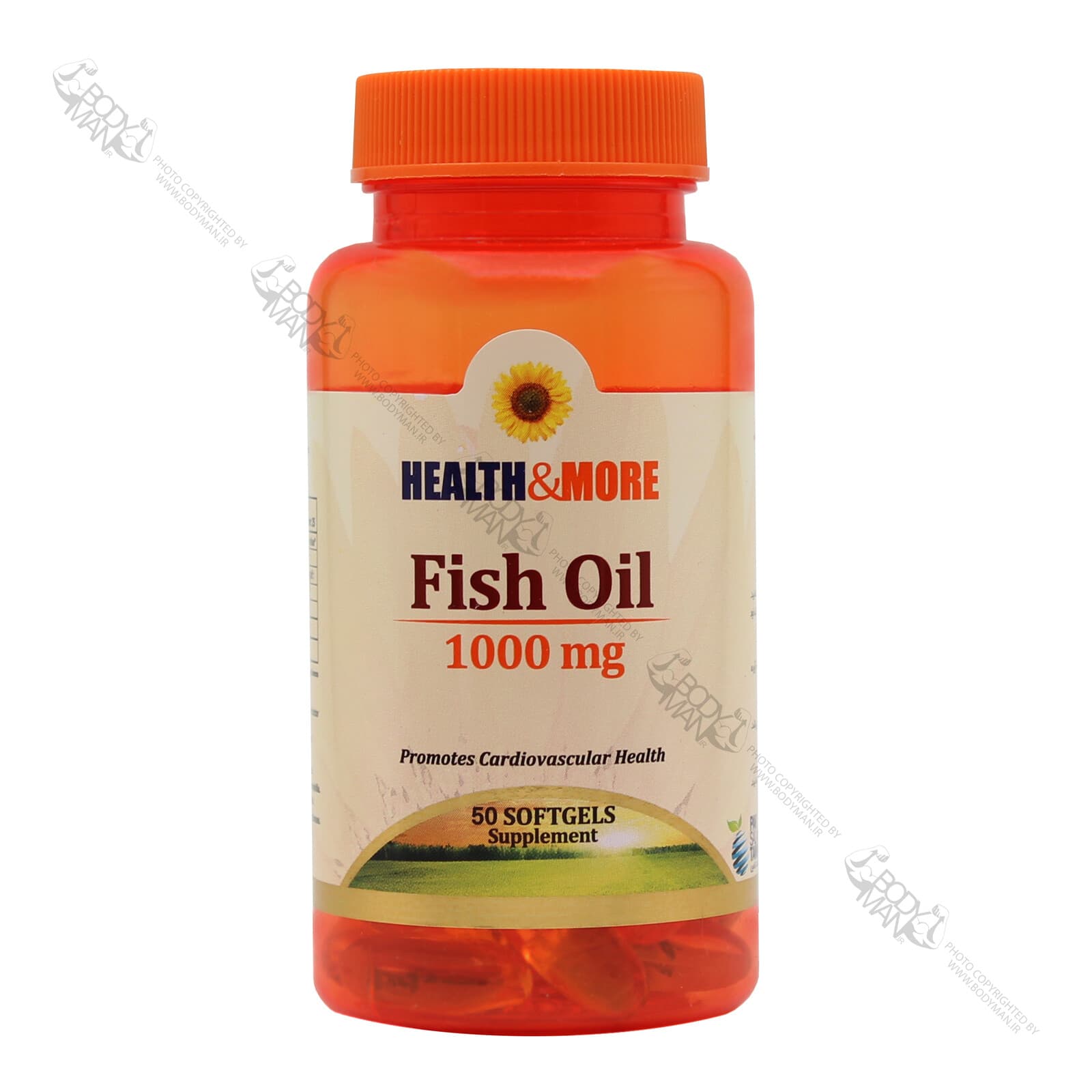 روغن ماهی هلث اند مور | HEALTH AND MORE FISH OIL