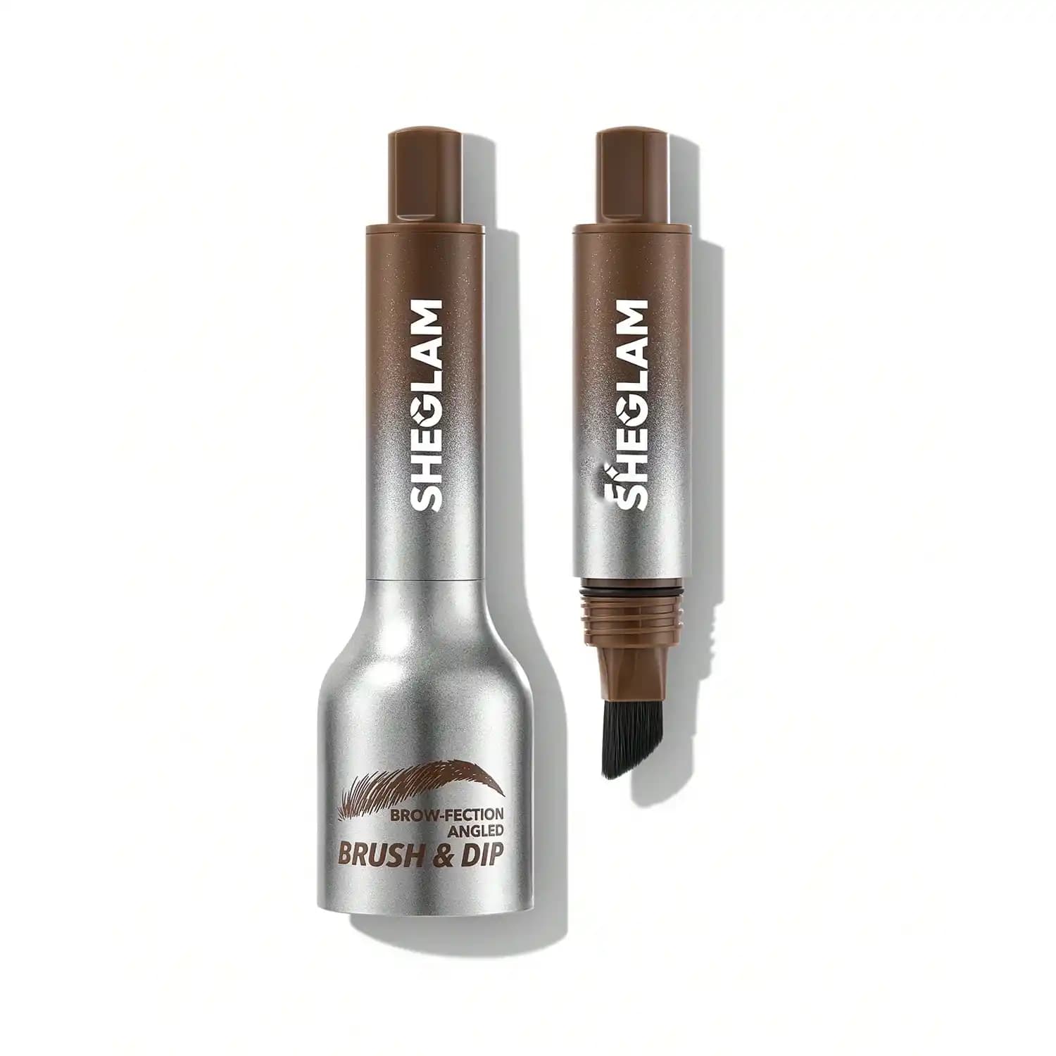 هاشور ابرو شیگلم مدل BROW-FECTION ANGLED BRUSH & DIP — تصویر ۴
