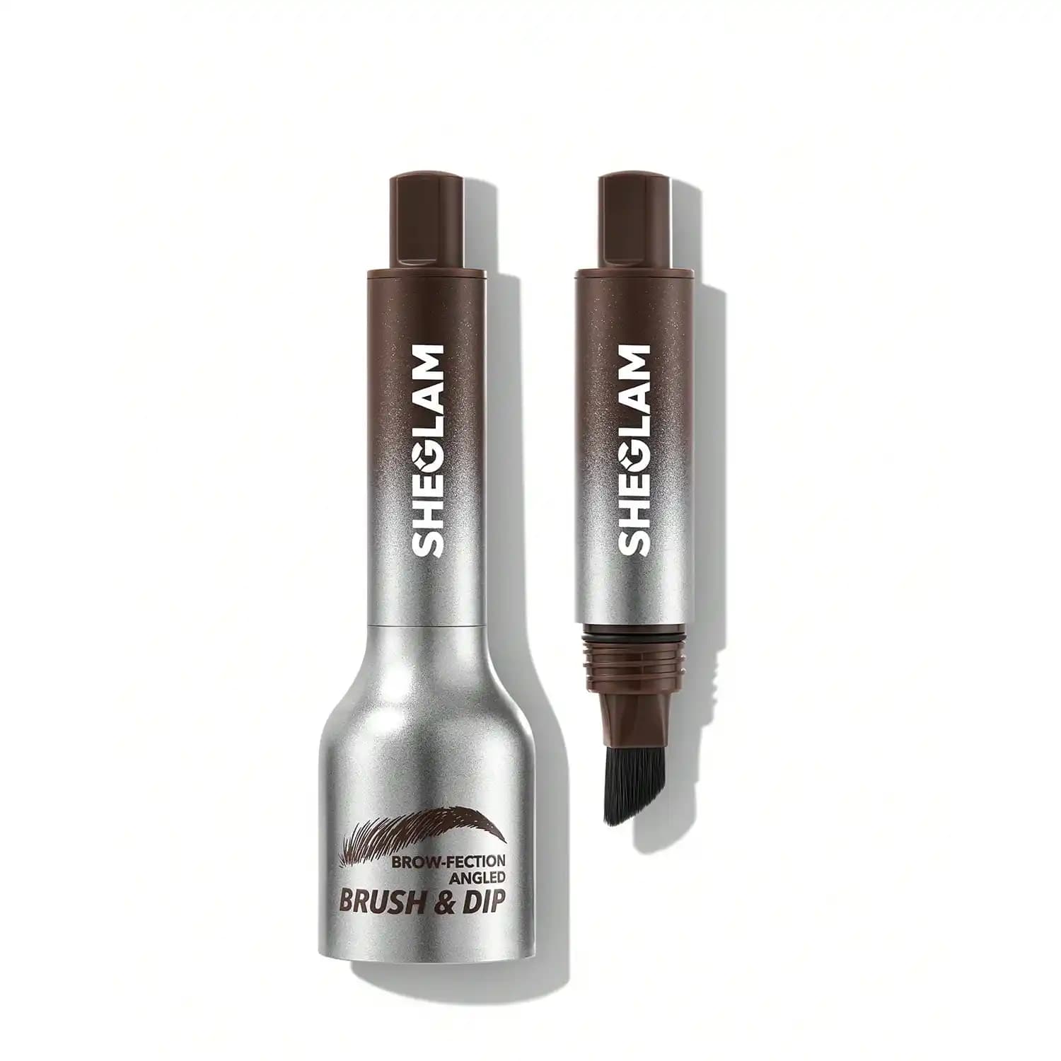 هاشور ابرو شیگلم مدل BROW-FECTION ANGLED BRUSH & DIP — تصویر ۳