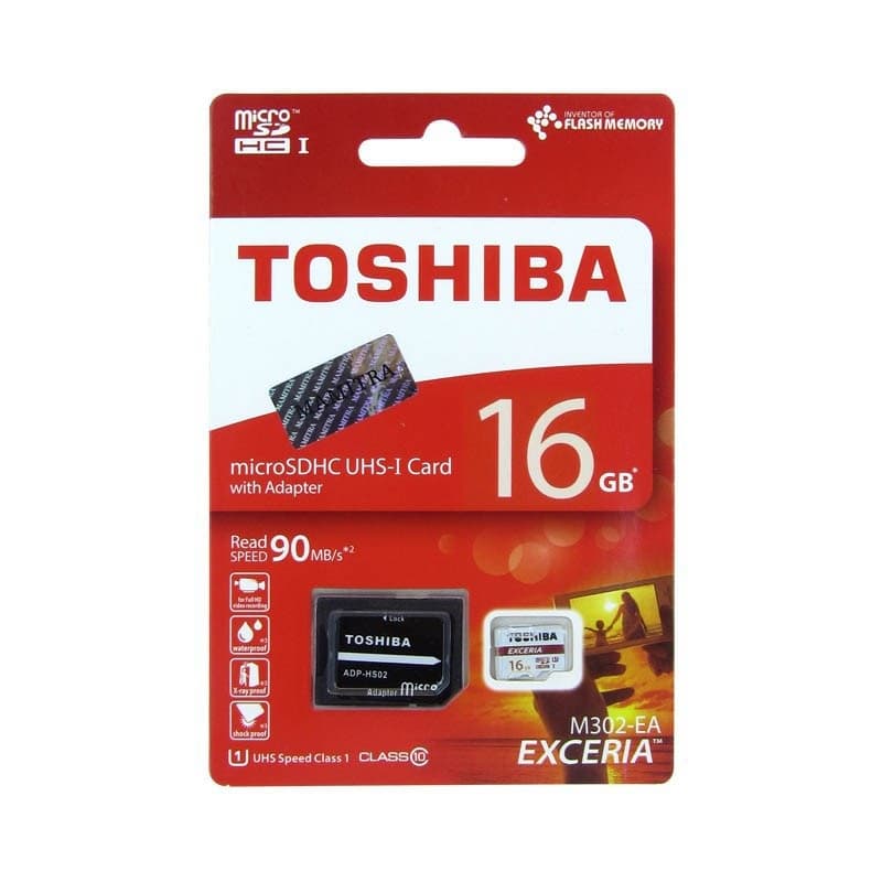 کارت حافظه توشیبا مدل M203 کلاس 10 استاندارد UHS-Iسرعت90MBظرفیت 16 گیگابایت