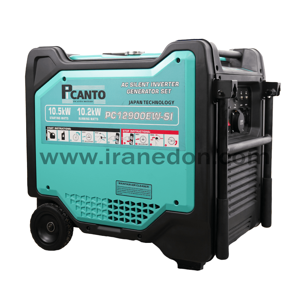 موتور برق 10/5 کیلووات سایلنت بنزینی پیکانتو مدل PC12900EW-SI
