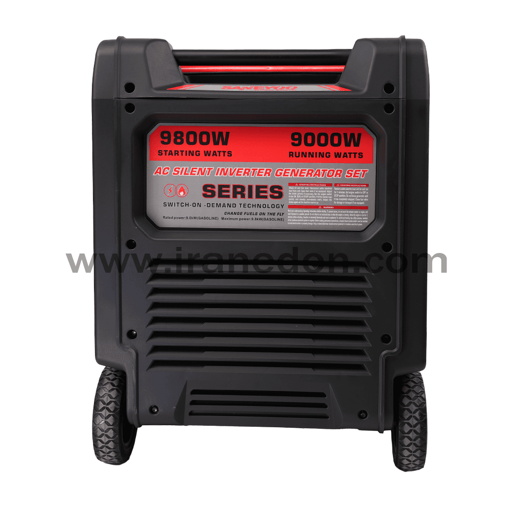 موتور برق 10 کیلووات سایلنت بنزینی سانیو مدل SA14000i — تصویر ۲