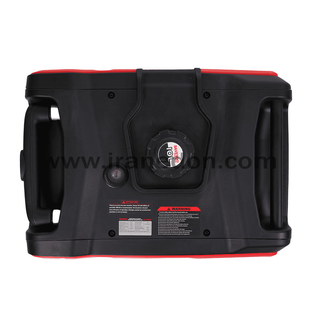 موتور برق 4 کیلووات سایلنت بنزینی سانیو مدل SA5000IE — تصویر ۵