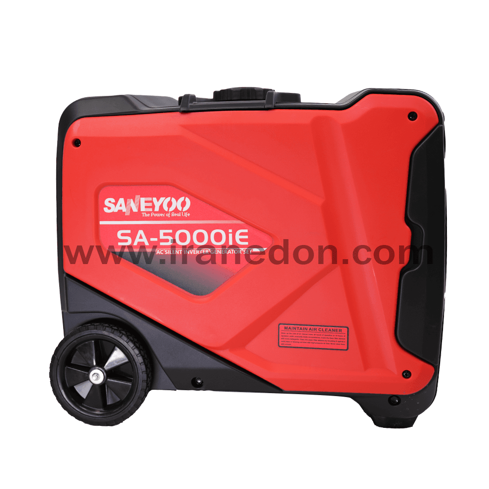موتور برق 4 کیلووات سایلنت بنزینی سانیو مدل SA5000IE — تصویر ۴
