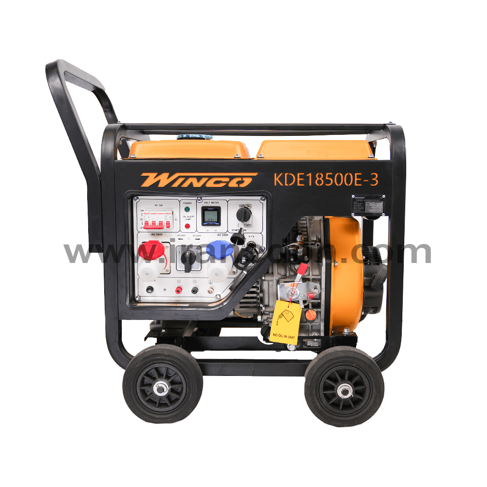 موتور برق 8/5 کیلووات دیزلی سه فاز تکفاز وینکو مدل KDE18500E3