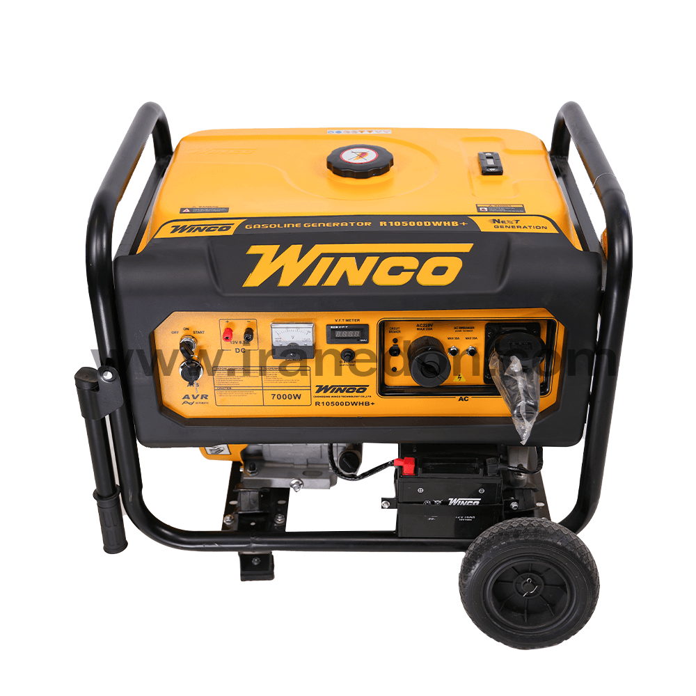 موتور برق 7/5 کیلووات بنزینی تکفاز وینکو مدل R10500DWHB