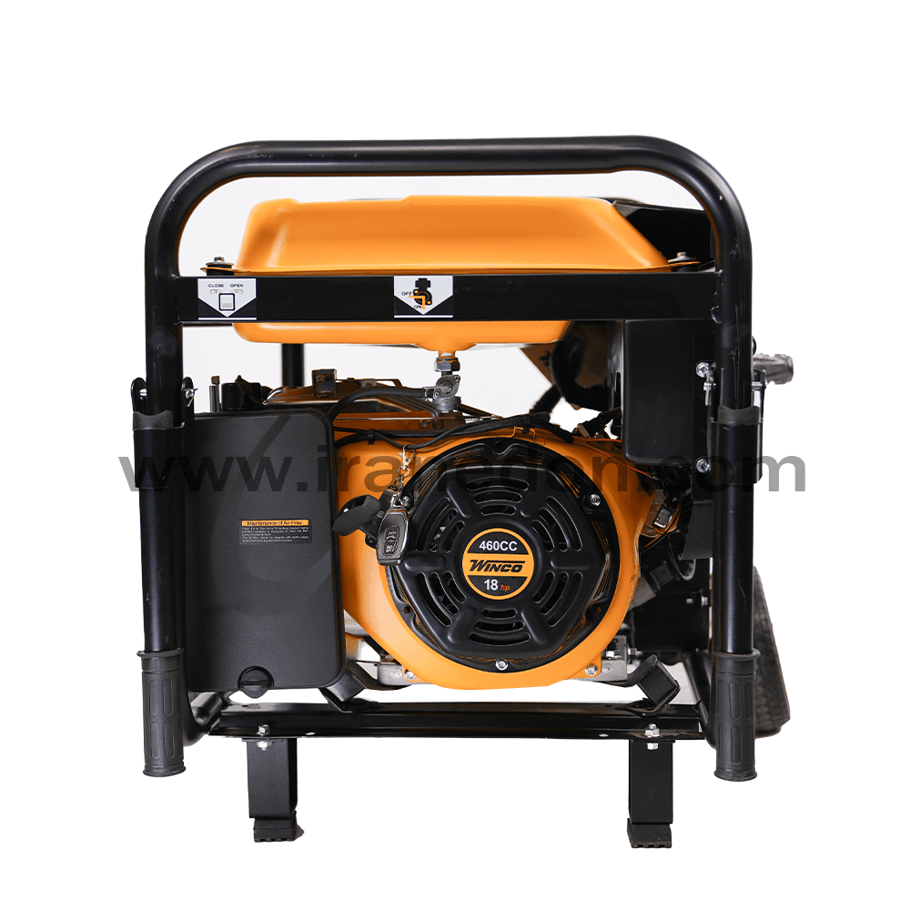 موتور برق 7/5 کیلووات بنزینی تکفاز وینکو مدل R10500DWHB — تصویر ۲