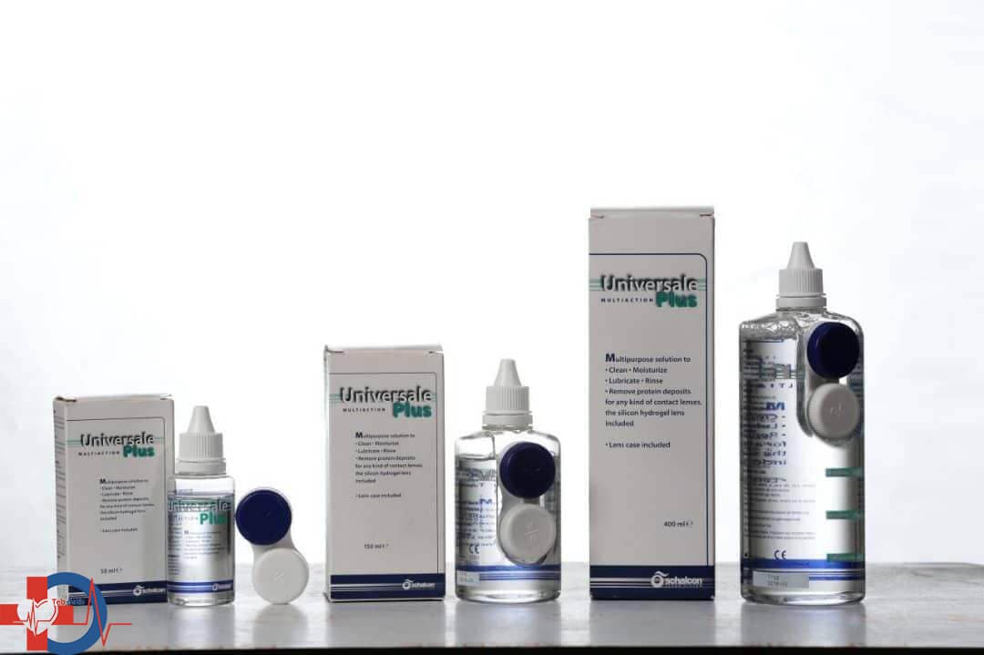شستشوی لنز شالکون مدل Universal Plus حجم 150 میلی لیتر — تصویر ۳